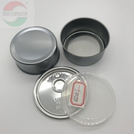 Candy Tin Plate Cans With Custom Strain Glossy Stickers Stock Press 100ml 3.5g