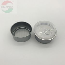 Candy Tin Plate Cans With Custom Strain Glossy Stickers Stock Press 100ml 3.5g