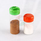 Food Grade Clear Plastic Cylinder , 410ml Salt Tea Coffee Sugar Jars