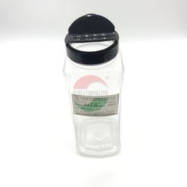 Transparent Black Cap Big Jar  Type 1000ml Bath Salt Jar Plastic Packaging