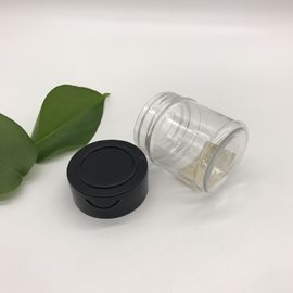 70ml Transparent Empty Mini Spice Jars With Hole In Cover , Plastic Food Bottles