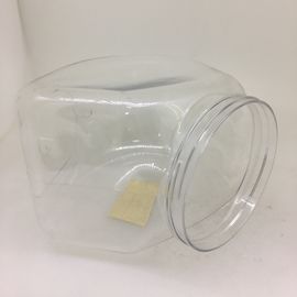 Guangzhou Factory 100ml 200ml 300ml 400ml 500ml 600ml 700ml 800ml 900ml 1000ml Empty Food Grade Clear Cooking Candy Cans PET Plastic Jars With Lids