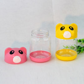 Cute Christmas / Halloween Candy Packaging Bottles With Embossing Logo