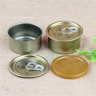 Durable Black Cap Easy Open Tin Cans For Cali Hemp Packaging Tin Box