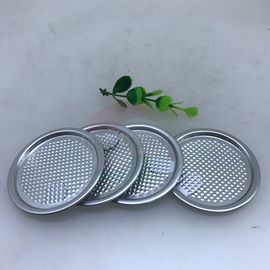 Food Grade 83mm 99mm Paper Can Aluminium Foil Lids