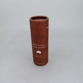 FDA Cardboard Cosmetic Paper tube Box For Liquid Foundation Packaging