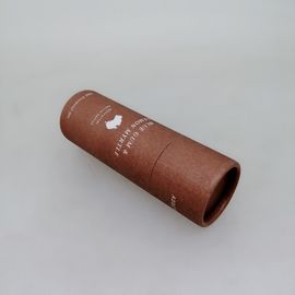FDA Cardboard Cosmetic Paper tube Box For Liquid Foundation Packaging