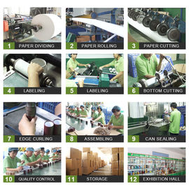 FDA Cardboard Cosmetic Paper tube Box For Liquid Foundation Packaging