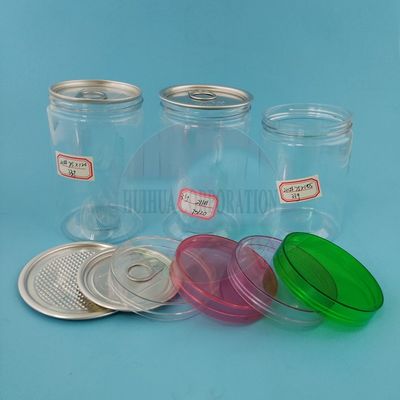 Safe Leak Free Lid Plastic Storage 500ml Screw Cap Food Grade Jar