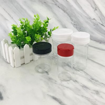 100g Spice Sifter Lid Seasoning Food Grade Plastic Jar Pepper Bottle Customized