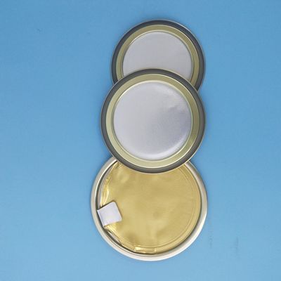 High Temperature Sterilization Cans Peel Off Lid Food Cans Easy Open Lid Gold Color EOE