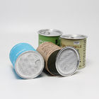 Airtight Paper Tube Cans Packaging With Easy Open Lid Tamper Proof