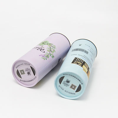 CMYK Printing Eco Friendly Paper Tube Packaging for T Shirt