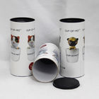 Eco-friendly Lovely Cartoon Designed Cardboard Paper Cans Packaging for Pet Supplies Pet Products