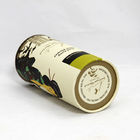 Food Grade Classic Cardboard Tube Paper Cans Packaging for Tea Fruit Tea and Coffee