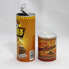 Water Proof SGS Custom  Paper Composite Cans for Sweet Potato Crisp, Chips , Snack Food
