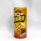 Water Proof SGS Custom  Paper Composite Cans for Sweet Potato Crisp, Chips , Snack Food