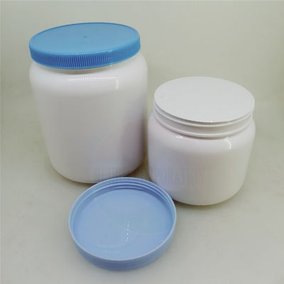 2KG Milk Powder Plastic Cans Food Grade PET Storage Jars With Screw Lids