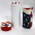 Customised Printing Paper Tube Chocolate Packaging , Gift Packaging,Embossing Printing round canister