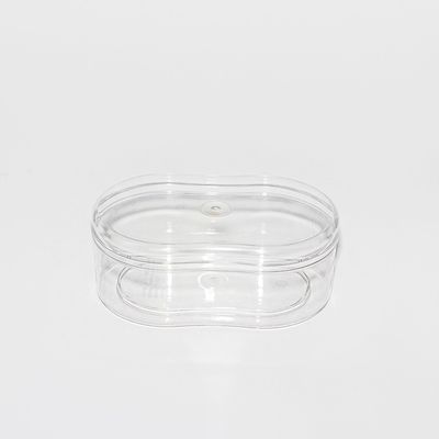 Custom Food Grade Transparent Gift Box U Shape PET Cupcake Packaging Boxes