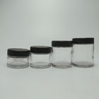 Child Resistant Caps CBD Hemp Packaging Clear Glass Jar