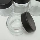 Child Resistant Caps CBD Hemp Packaging Clear Glass Jar