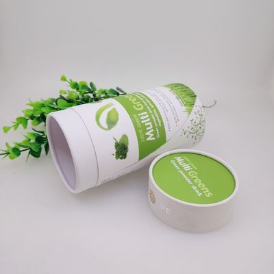 Round Shape Cardboard Packaging Tube / Paper Cylinder Packaging