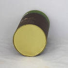 Good Sealing Function Packaging  Brown Paper Composite Cans Top Grade Material