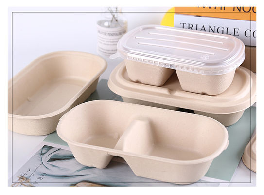 Disposable Tableware Sugarcane Pulp Bamboo Pulp Bowl 100% Degradable