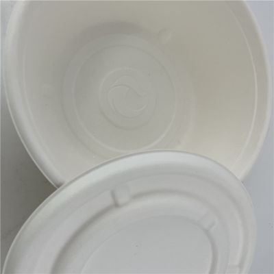 Small Disposable Biodegradable Sugarcane Bagasse Pulp Sauce Cup With Lid