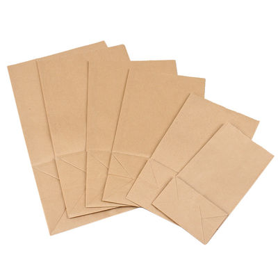 Recycled Kraft Paper Take Away Packaging Restaurant Bags Food Delivery