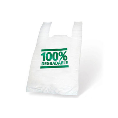 PLA Cornstarch Made 100% Biodegradable Compostable Plastic Bags Logo Design