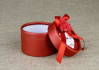 Ranged Ribbon Decorate Cardboard Wedding Box Spot Color Printing Art Paper Cover