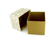 Square Recycled Paper Gift Boxe For Food , Gift , Bath Bead Packaging