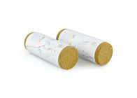 Cosmetic Cardboard Tube Packaging Matte Lamination With Cork Lid
