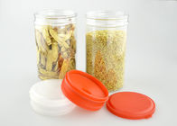 Color PET Easy Open Lid Clear Pet Jars Food Grade Package Container