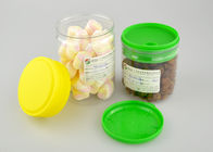 Color PET Easy Open Lid Clear Pet Jars Food Grade Package Container