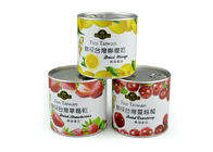 Eco-friendly Custom Paper Composite Cans Waterproof Aritight for Food