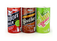 Food Cutting Gloss Lamination Packaging , Gift Cardboard Cans Packaging