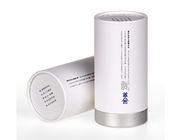 Cylindrical Cream Bottle Box Packaging  Paper Tube Bottom With Foam Pad