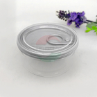 100ML Clear Pet Jars Child Resistant Candy 3.5G Weed Plastic Flower Cans Packaging
