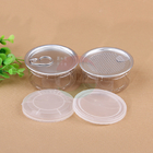 55ml Weed Spice Child Proof Clear Pet Jars With Easy Open Lid