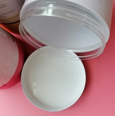 Factory Embossing Carbon Paper Composite Cans Inner PET Screw Jar Protein Powder Packaging