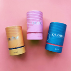 Small Paper Composite Cans Customize Essential Oil Packaging Tube