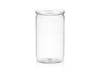 Sealing Clear Plastic Cylinder Airtight Easy-open Plastic PET Beverage Cans