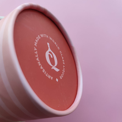 Kraft Paper Cylinder Tube Packaging for Small Gift Boxes Custom Printed Essential Oil Bottles Perfumes and Vials