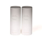 OEM White Cosmetic Cardboard Tube Packaging with Silk Screen Printing
