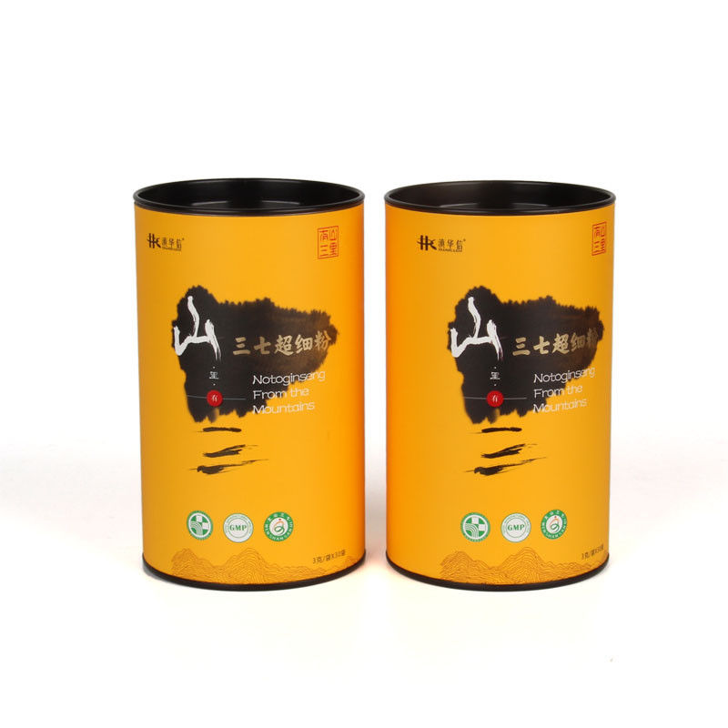 Recycled Ring Pull Airtight Cardboard Tube Packaging Empty Food Cans