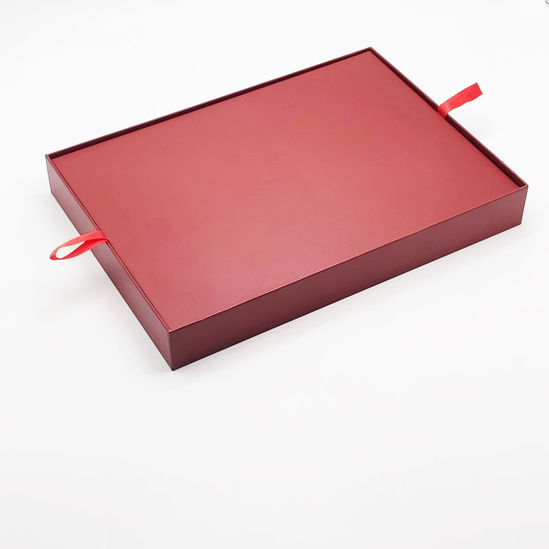 Rigid Cardboard Paper Jewelry Gift Box Hot Stamping Airtight
