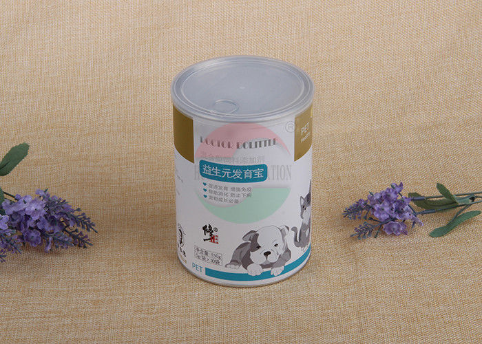 Customised Color Paper Composite Cans For Dried Food / Tea / Coffee Packaging